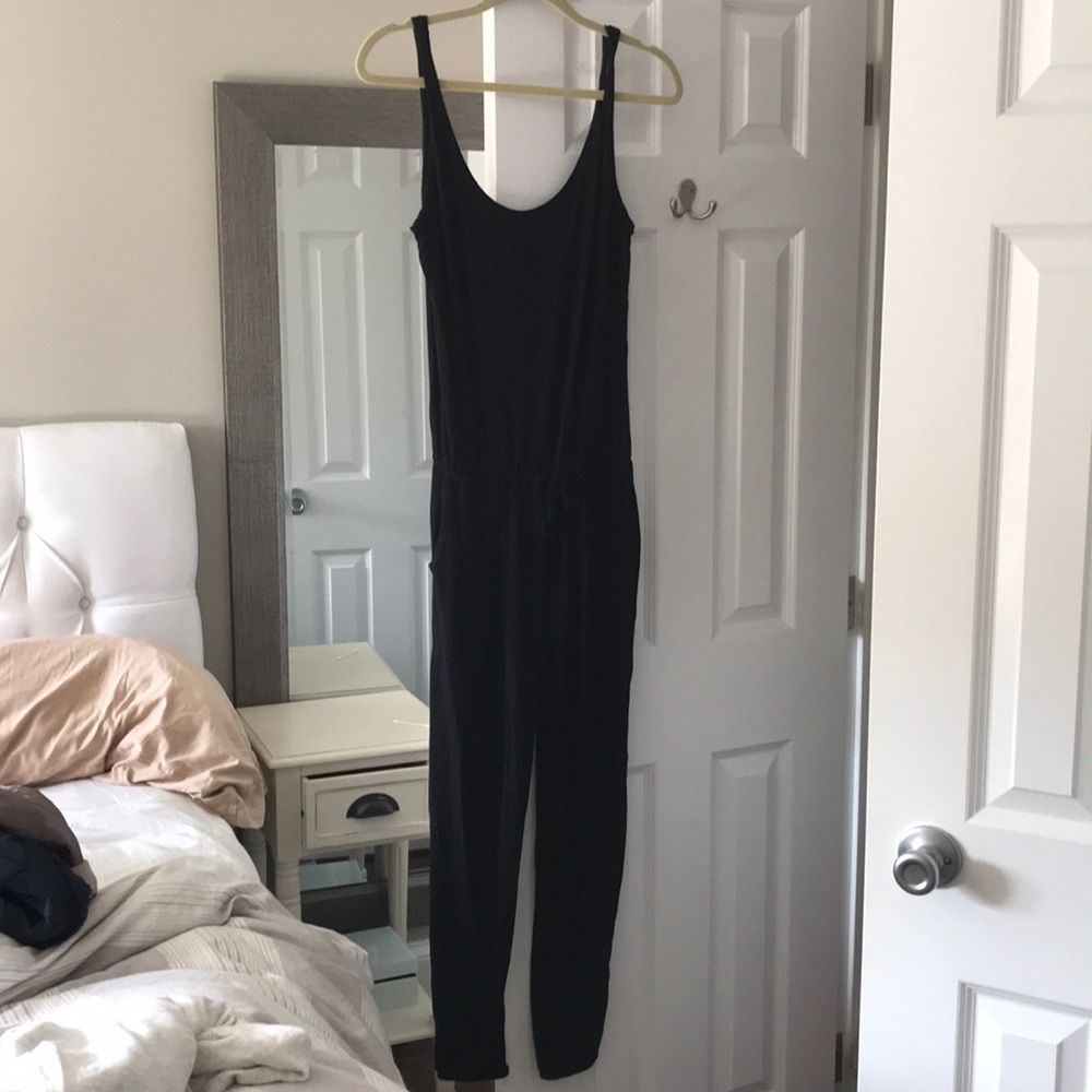 Black jumpsuit
